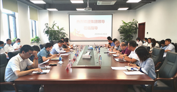 集團黨委副書記、總經(jīng)理吳波一行到沈陽航空工業(yè)發(fā)展有限公司調(diào)研指導